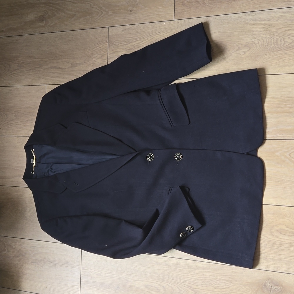 Basler Navy Blue Single-Breasted Blazer